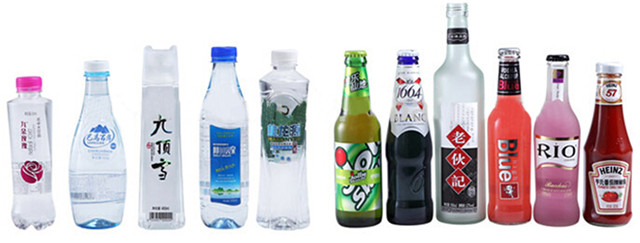 Полностью автоматическая высокоскоростная роторная машина для маркировки пластиковых бутылок ЛЮБИМЦА Типы бутылки